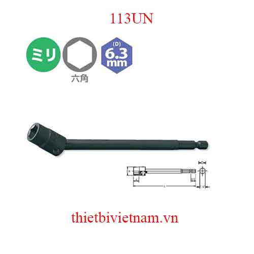 Đầu bits khẩu lắc léo Koken 113UN