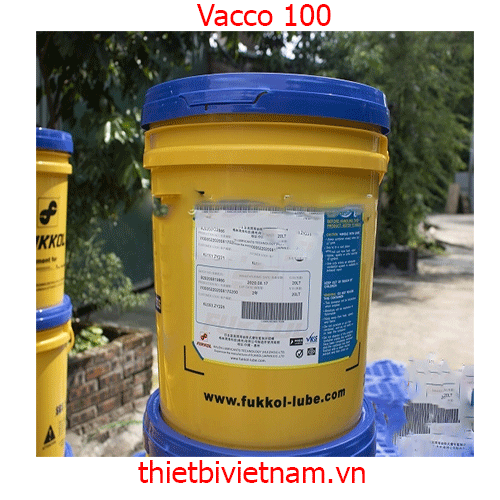 Dầu bơm hút chân không hãng Fukkol Vacco 100