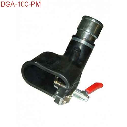 Đầu chụp pô ô van cho ống xả đôi có kẹp BGA-100-PM