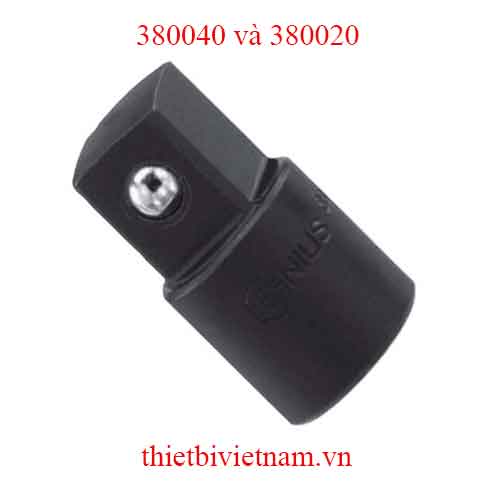 ĐẦU CHUYỀN 3/8 SANG 1/2 VÀ 1/4 INCH GENIUS MODEL 380040 và 380020