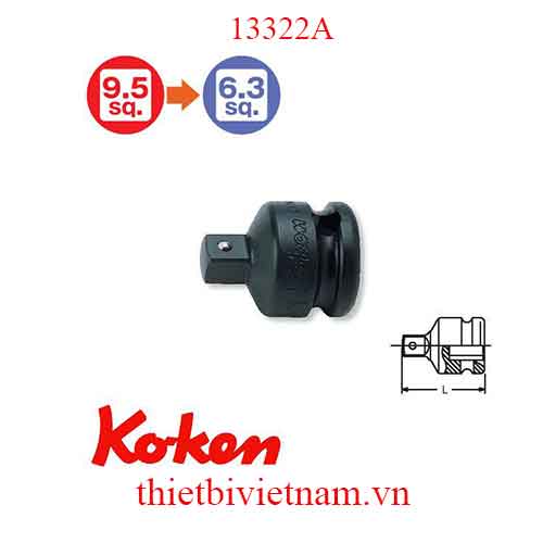 Đầu chuyển hãng Koken 3/8 inch 13322A