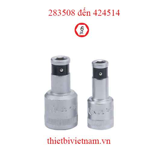 ĐẦU CHUYỀN VẶN ĐẦU TUỐC NƠ VÍT LOẠI THÁO NHANH HÃNG GENIUS MODEL 283508 đến 424514