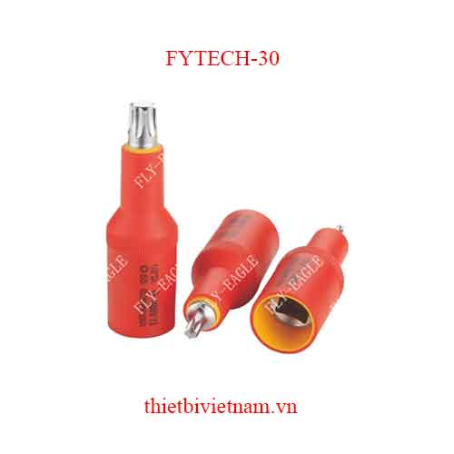 Đầu Khẩu Bit Hex Pozidriv Cách Điện 1000V 3/8 Inch hãng FY-TECH FYTECH-30