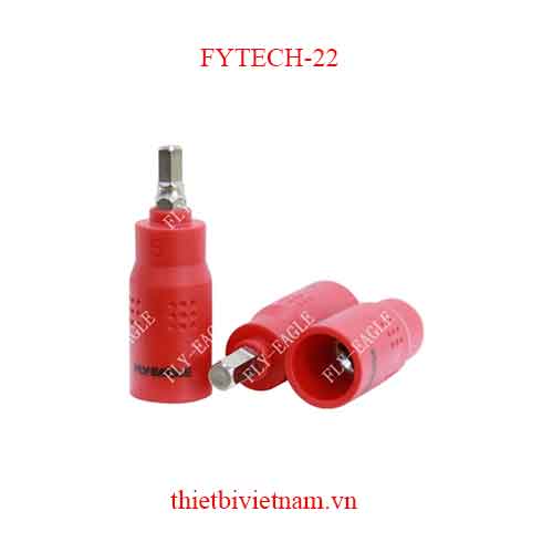 Đầu Khẩu Bit Lục Giác Cách Điện 1000V 1/4 Inch hãng FY-TECH FYTECH-22