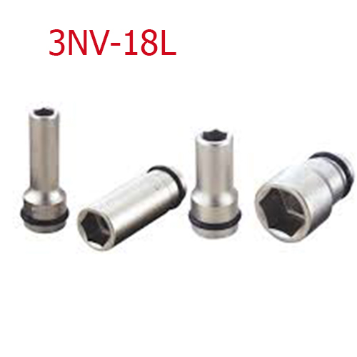 Đầu khẩu lục giác thân dài dùng cho súng cỡ 3/8