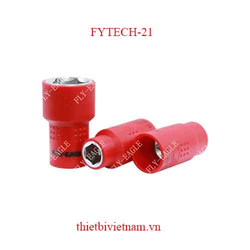 Đầu Khẩu Ngắn Cách Điện 1000V 1/2 Inch 6PT hãng FY-TECH FYTECH-21