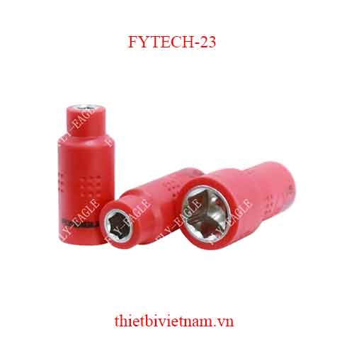 Đầu Khẩu Ngắn Cách Điện 1000V 1/4 Inch 6PT hãng FY-TECH FYTECH-23