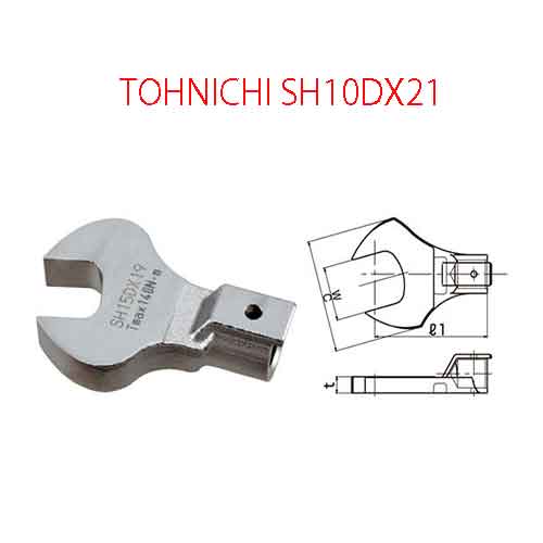 Đầu mở cờ lê TOHNICHI SH10DX21