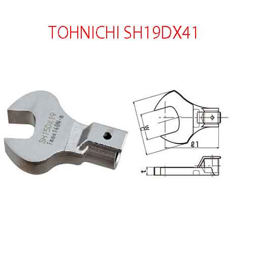 Đầu mở cờ lê TOHNICHI SH19DX41