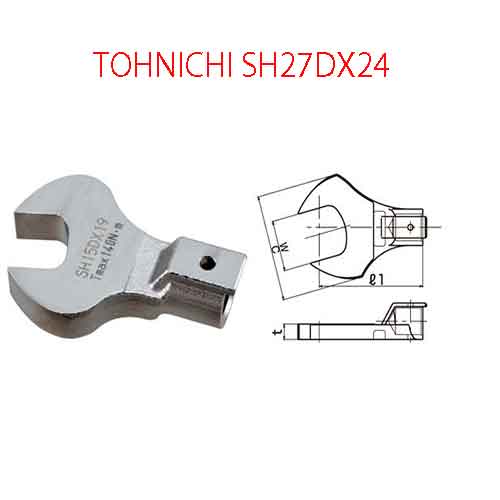 Đầu mở cờ lê TOHNICHI SH27DX24