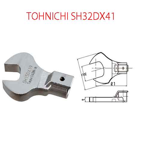 Đầu mở cờ lê TOHNICHI SH32DX41