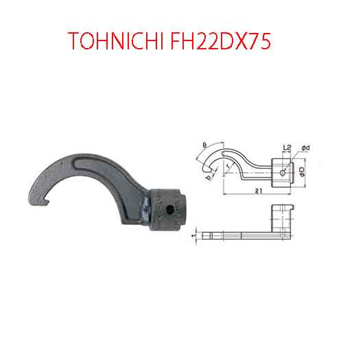 Đầu Móc TOHNICHI FH22DX75