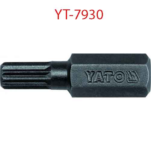 Đầu mũi hoa thị 8mmx30mm M6 50 cái YATO YT-7930