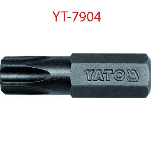 Đầu mũi sao 6 cạnh 8mmx30mm, 50 chi tiết, T45 YATO YT-7904