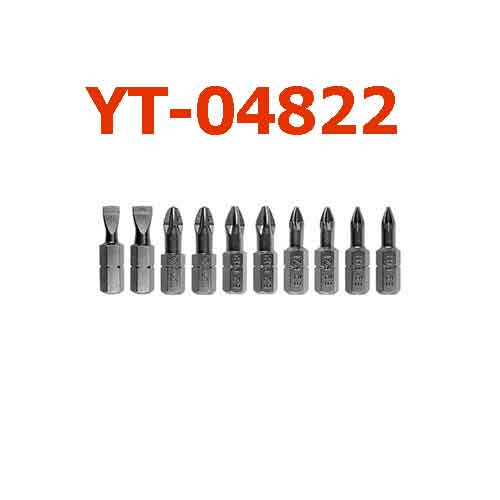Đầu mũi vít 10 chi tiết YATO YT-04822