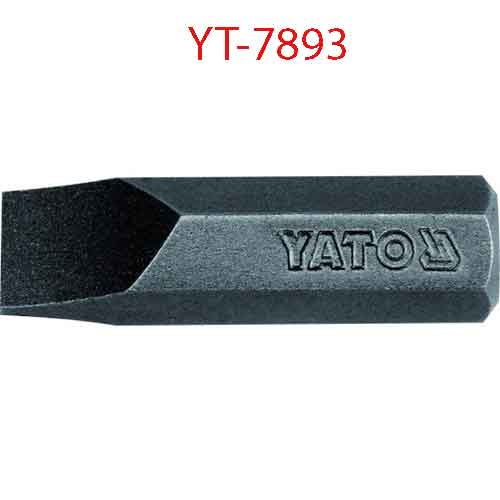 Đầu mũi vít 2 cạnh 8mmx30mm, 50 chi tiết, 8mm YATO YT-7893