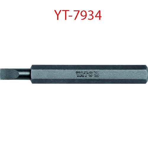 Đầu mũi vít dẹt dài 8mmx70mm 5mm 20 cái YATO YT-7934