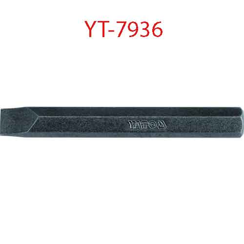 Đầu mũi vít dẹt dài 8mmx70mm 8mm 20 cái YATO YT-7936