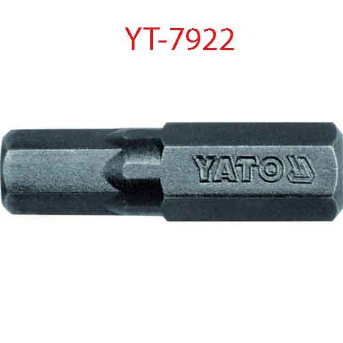Đầu mũi vít Lục giác 8mmx30mm, 50 chi tiết, 7mm YATO YT-7922