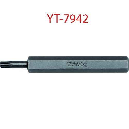 Đầu mũi vít sao 6 cạnh 8mmx70mm T20 20 cái YATO YT-7942