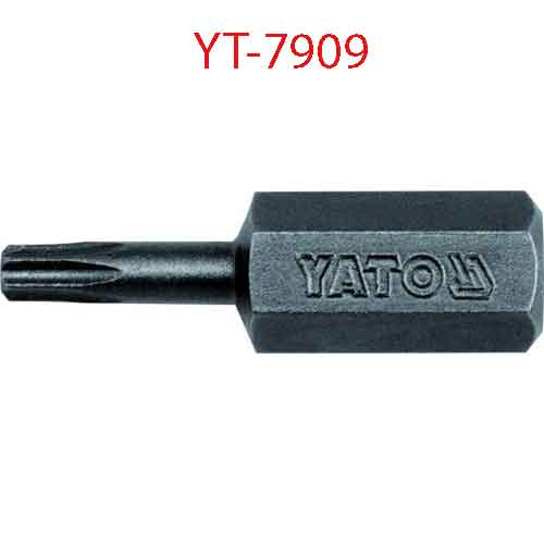 Đầu mũi vít sao nổi 8mmx30mm, 50 chi tiết, T15 YATO YT-7909