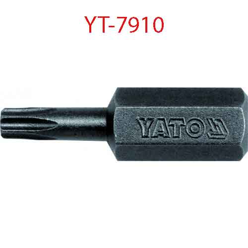 Đầu mũi vít sao nổi 8mmx30mm, 50 chi tiết, T20 YATO YT-7910