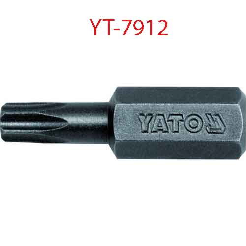Đầu mũi vít sao nổi 8mmx30mm, 50 chi tiết, T27 YATO YT-7912