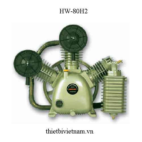 Đầu nén khí 2 cấp 7.5HP hãng Jucai HW-80H2