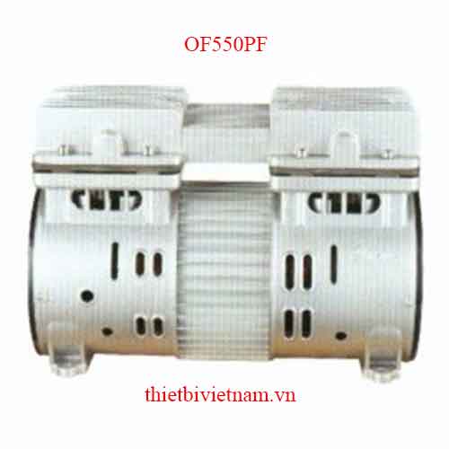 Đầu nén khí PEGASUS OF550PF giảm âm không dầu