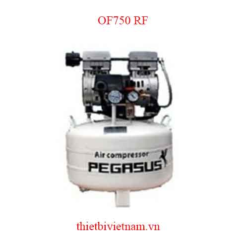 Đầu nén khí PEGASUS OF750 RF giảm âm không dầu