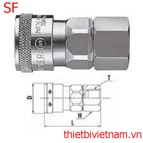 ĐẦU NỐI KHÍ NÉN NITTO KOHKI SF