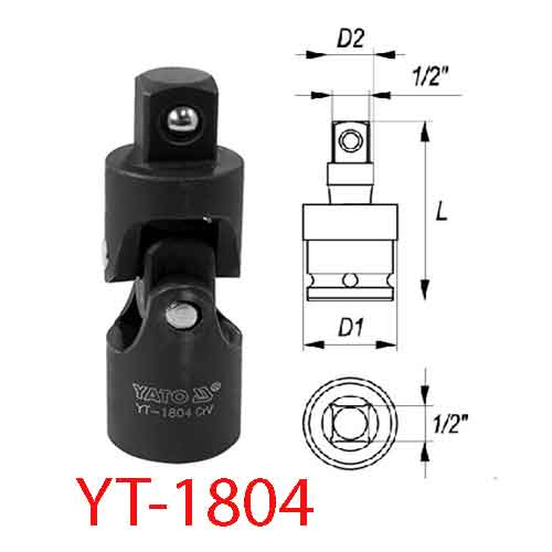 Đầu nối lắc léo 1/2