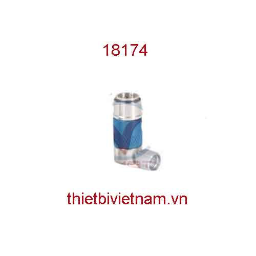 Đầu Nối Thấp Áp 90° , Màu Xanh Hãng ROBINAIR 18174