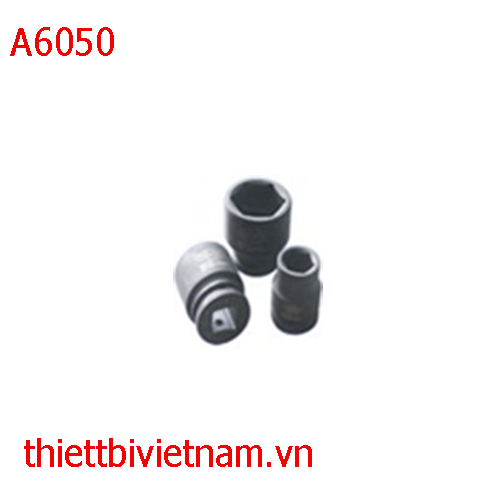 Đầu típ đen ngắn, lục giác LICOTA 3/4 số 50mm A6050