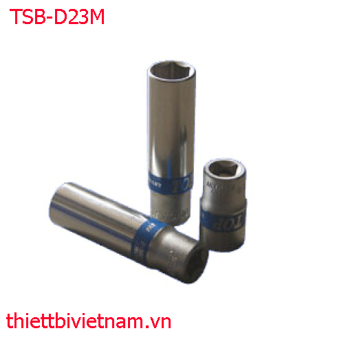 Đầu típ Đức dài 1/2 inch lục TOP 23 (mm) TSB-D23M