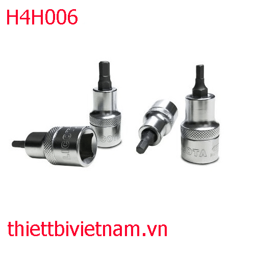 Đầu típ LICOTA 1/2 ra đầu lục giác 6 mm H4H006
