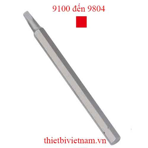 ĐẦU TUỐC NƠ VÍT ĐẦU VUÔNG HÃNG GENIUS MODEL 9100 đến 9804