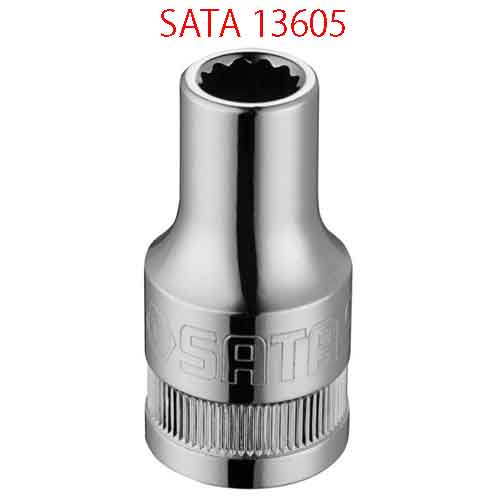 Đầu tuýp 12 cạnh 1/2 inch cỡ 14mm SATA 13605
