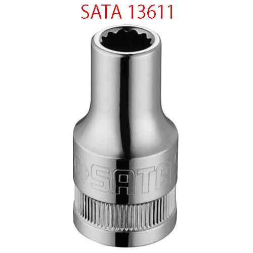 Đầu tuýp 12 cạnh 1/2 inch cỡ 20mm SATA 13611