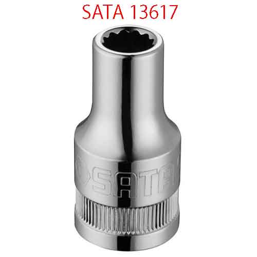 Đầu tuýp 12 cạnh 1/2 inch cỡ 30mm SATA 13617