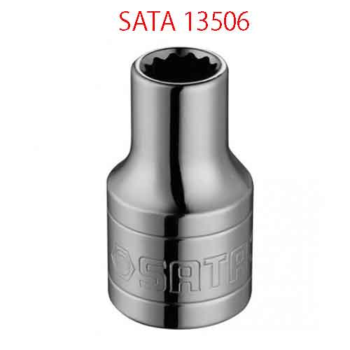 Đầu tuýp 12 cạnh 1/2 inch cỡ 5/8 inch SATA 13506