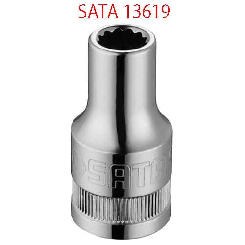 Đầu tuýp 12 cạnh 1/2 inch cỡ 8mm SATA 13619