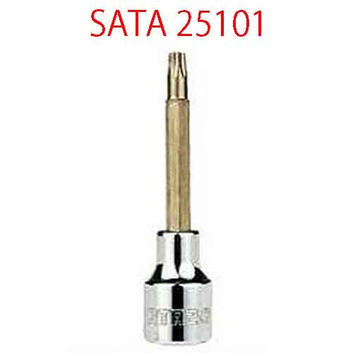 Đầu tuýp 1/2 inch loại dài mũi sao t20 SATA 25101
