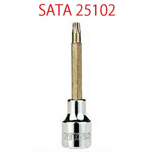 Đầu tuýp 1/2 inch loại dài mũi sao t25 SATA 25102