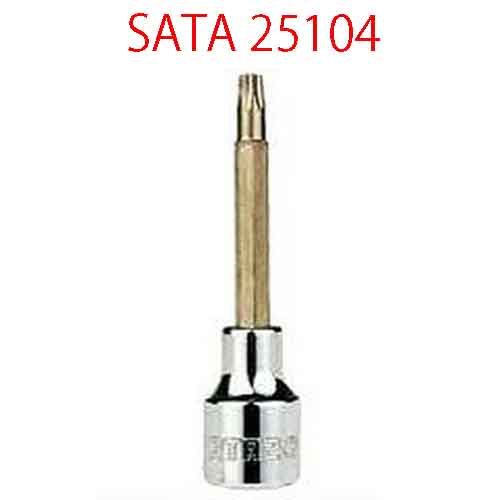 Đầu tuýp 1/2 inch loại dài mũi sao t30 SATA 25104