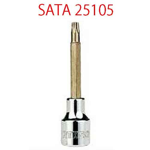 Đầu tuýp 1/2 inch loại dài mũi sao t40 SATA 25105