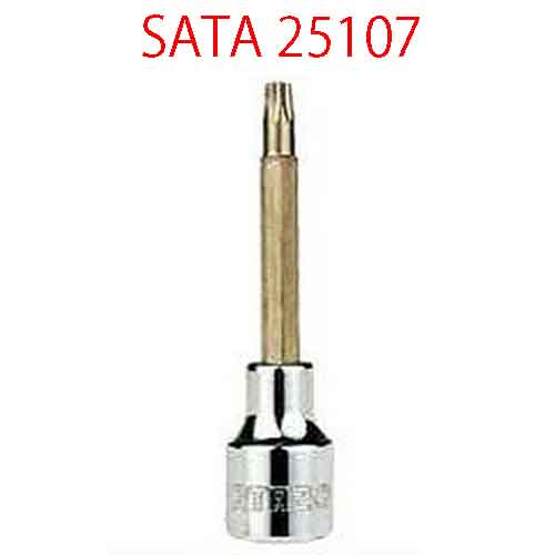 Đầu tuýp 1/2 inch loại dài mũi sao t50 SATA 25107