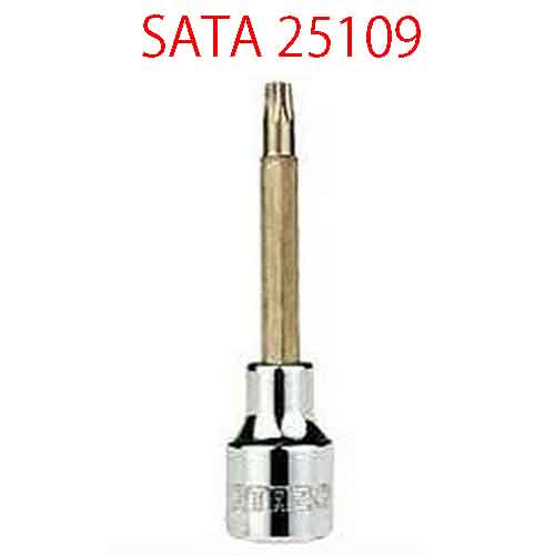 Đầu tuýp 1/2 inch loại dài mũi sao t60 SATA 25109