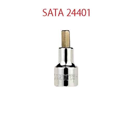 Đầu tuýp 1/2 inch mũi lục giác 1/4 inch SATA 24401