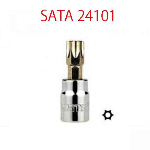Đầu tuýp 1/2 inch mũi sao t20 SATA 24101